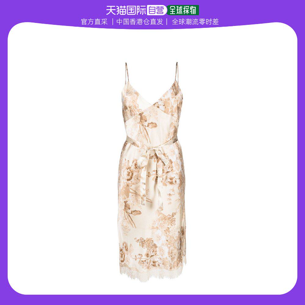 香港直邮潮奢 gold hawk 女士hawk 金色浅褐色连衣裙