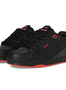 美国直邮Globe Fusion 黑色流行男鞋 时尚休闲鞋  舒适多功能