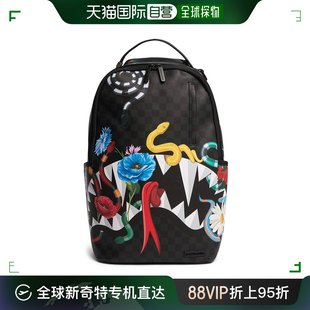 女童 鲨鱼印花帆布双肩包童装 Sprayground 香港直邮潮奢