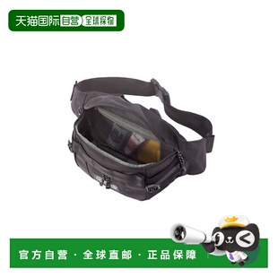 日本直邮Coleman-埃斯利亚腰包（黑色）新款小型户外斜挎包单肩包