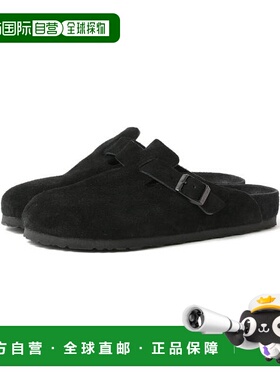 1h可退 日本直邮BEAMS 【限定】BIRKENSTOCK / Boston 黑色拖鞋