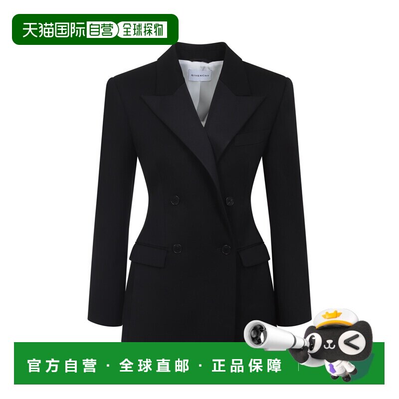 1h可退 香港直邮Givenchy 纪梵希 女士 双排扣夹克 BW30KW15CT