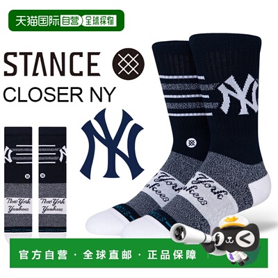 日本直邮 STANCE CLOSER NY NAVY a556a24cny-nvy 袜子海军蓝