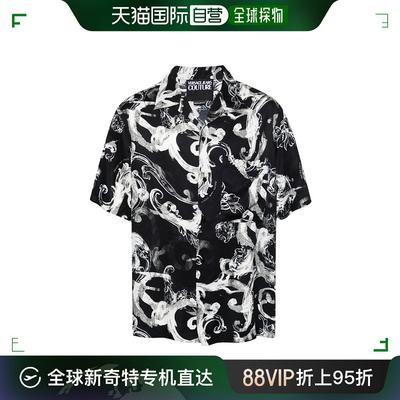 香港直邮潮奢 Versace Jeans 范思哲 男士 短袖衬衫 76GAL2B0NS40