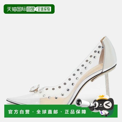 自营Mach & Mach Transparent Pvc And Leather Diamond Dreams P