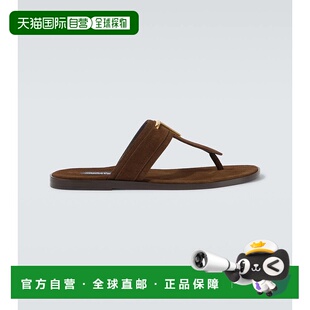 香港直邮Tom Ford 汤姆 福特 男士 Brighton TF 绒面革人字拖