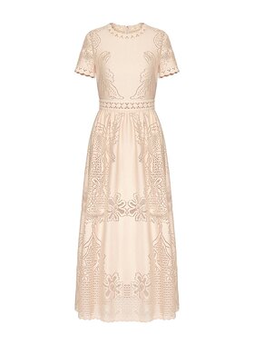 Valentino 短袖连衣裙 BVA7P58GR