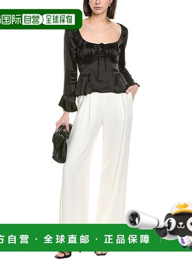 自营 STAUD Toya上衣-黑色 美国奥莱直发