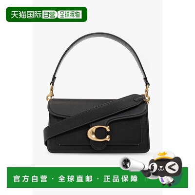 1h可退 香港直邮COACH 女士斜挎包 CH8570B4BK CO 黑色 ‘Tabby 2
