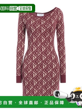 香港直邮Marine Serre 女士 短款连衣裙 red红色 舒适时尚
