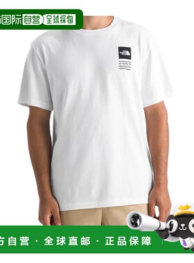 香港直邮THE NORTH FACE 男士T恤 NF0A8GASFN4 SS2026 白色