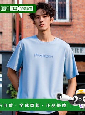 1h可退 香港直邮J.W. Anderson 男士 LOGO刺绣 T 恤 JT0258PG1510