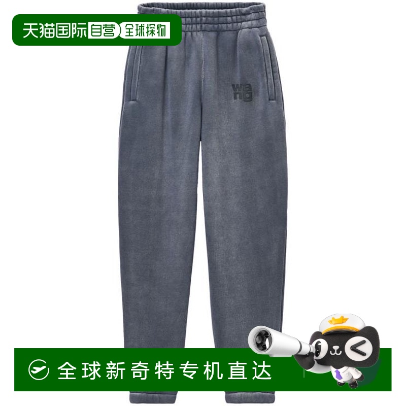 韩国直邮ALEXANDER WANG25SS直筒裤女4CC3244403 WASHED ASPHALT