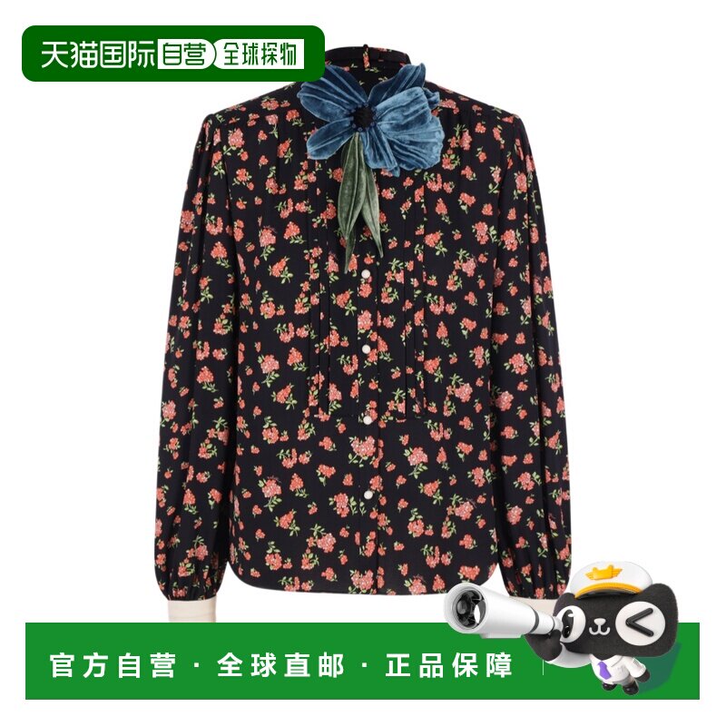 1h可退 香港直邮VALENTINO 女士衬衫 BAB8D3A6CK92 SS2026 花色