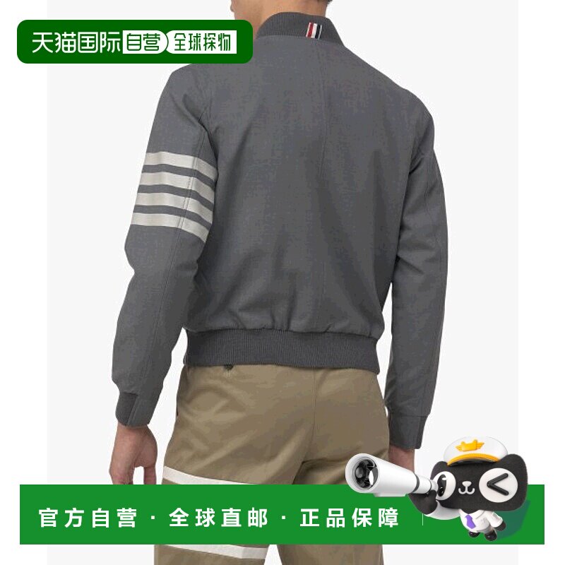 韩国直邮THOM BROWNE 羽绒服男士MJO030A06146035FW23 4 BAR BOMB