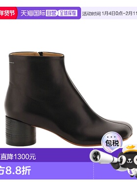 1h可退 香港直邮Mm6 Maison Margiela 拉链短筒靴 S59WU0234P3628