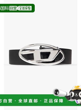 香港直邮DIESEL男士腰带OVALDLOGOB1DRWX08727PR666H6528新款牛皮