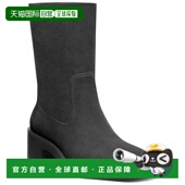 black 自营Stuart 美国奥莱直发 Suede Bootie Weitzman Kaia