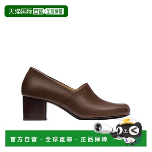 香港直邮Lemaire 粗跟高跟鞋 FO0194LL0078厚底鞋单鞋