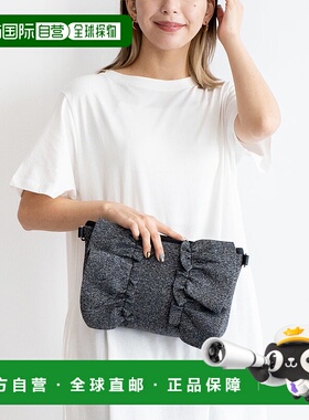 日本直邮VitaFelice 新平面2way荷叶边肩包 [V04517AW03478]背包