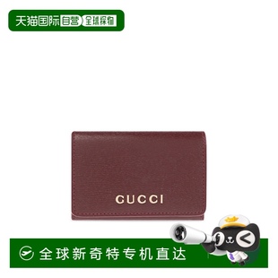 SS2025 1小时内可退 7901010OP0T6207 香港直邮GUCCI 红 女士钱包