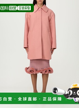 香港直邮FENDI 女士外套 FJ7670AJ0KF1T6N AW2025 粉红色 Pink wo