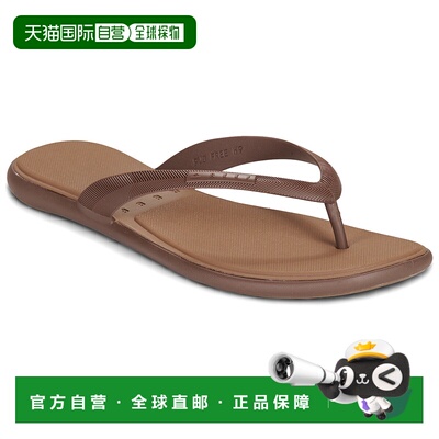 欧洲直邮Reef鞋子女人字拖鞋夹脚拖棕色WATER WILLOW MALIBU