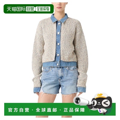 1h可退 【美国直邮】blank nyc 女士 毛衣针织夹克