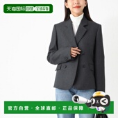 日本直邮LOEWE 8472 s540y03xao 女士灰色双扣短款 夹克