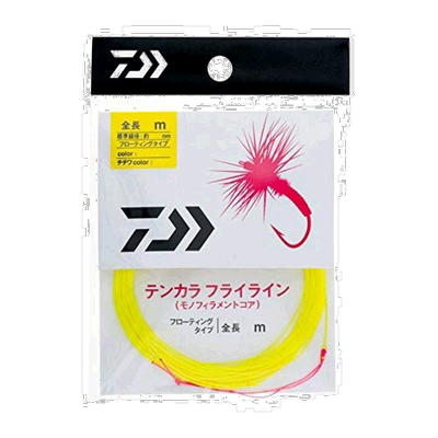 【日本直邮】DAIWA 飞线 TENKARA飞线 Y 0.6mm 4m 黄色达亿瓦尼龙