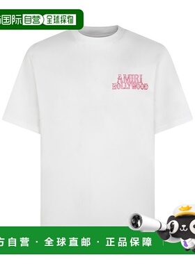 1h可退 香港直邮Amiri 短袖T恤 AMTOJR1035
