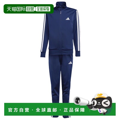 香港直邮ADIDAS 男童套装 JL6890BLU CO 蓝色 TUTA BAMBINO ESSEN