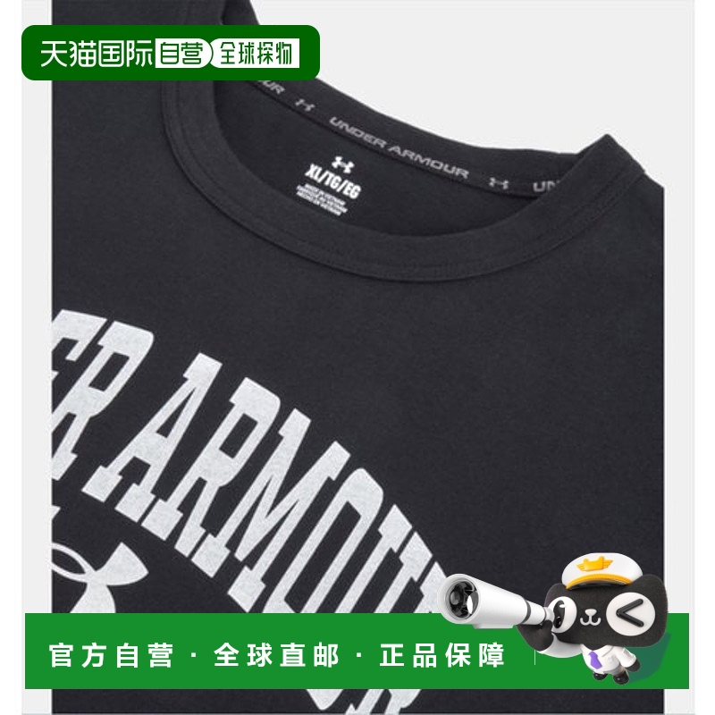 韩国直邮UNDER ARMOUR 男士短袖 T 恤 6007563 APAC 水印图案大短