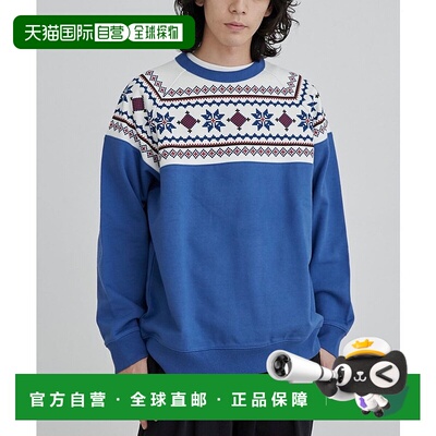 日本直邮coen 特别定制费尔岛图案毛衣 CO3322EM013170