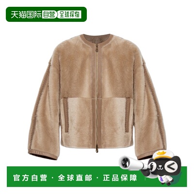 香港直邮MAX MARA 女士外套 1416025506001 CO 花色 羊皮针织大衣