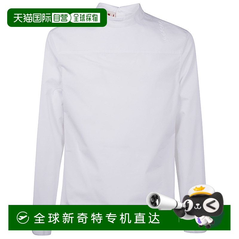 1h可退 香港直邮Marni 玛尼 男士 长袖衬衫 CUMU0350S0UTC478