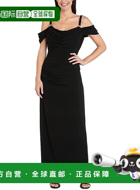 自营r&m richardsRM Richards Gown - black 美国奥莱直发