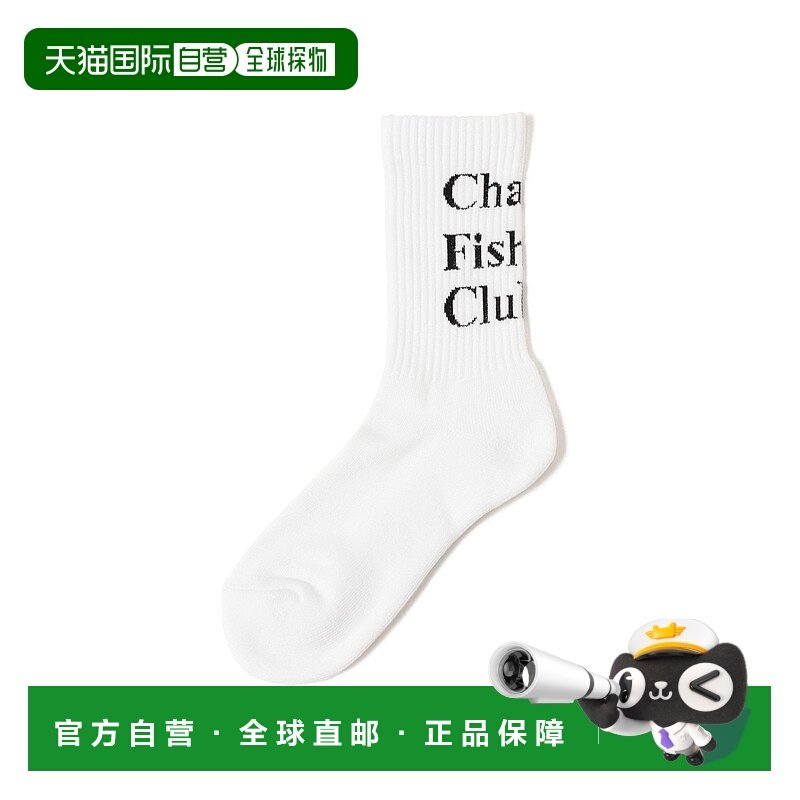 1h可退 日本直邮Chaos Fishing Club 男女同款 定番Logo设计 袜子