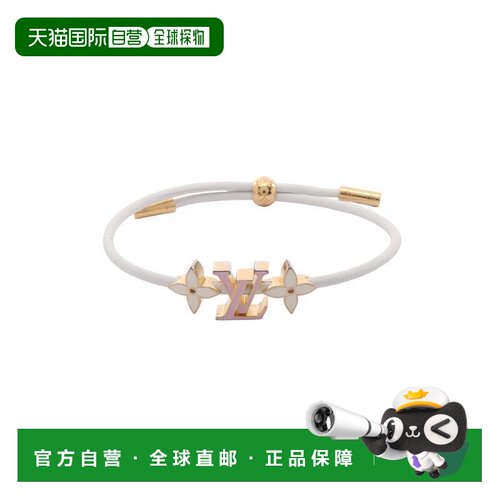 日本直邮中古二奢LV路易威登女A级95新bracelet手镯/手链牛皮手链