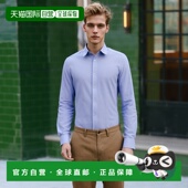 99新未使用 香港直邮Zegna 翻领长袖 衬衫 9YS0CA704杰尼亚男装