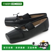 日本直邮MM6 s59wz010 女士黑色玛丽珍芭蕾平底鞋 Maison Margiela