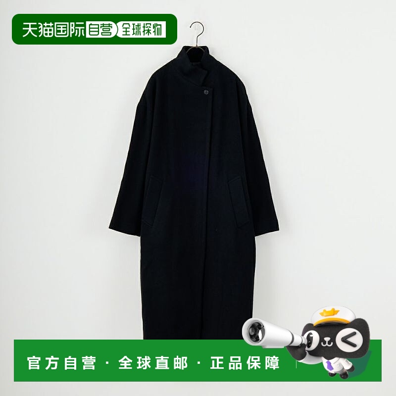 1h可退 日本直邮mizuiro ind 女装 立领长款外套 简约通勤设计 3-