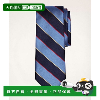 1h可退 【美国直邮】Brooks Brothers Argyll Sutherland 真丝领