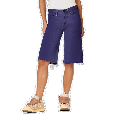 自营 HUDSON Jeans Freya 中腰溜冰短裤 Dp Wisteria Ombre Jean