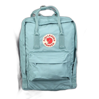 韩国直邮fjallraven北极狐男女经典kanken双肩包蓝色书包通勤电脑