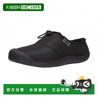 日本直邮KEEN 豪泽三滑块女款户外徒步鞋 1028162 黑色