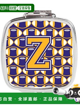 自营 Carolines Treasures CJ1064-ZSCM 字母 Z 足球紫色和正品