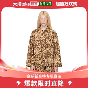 男士 香港直邮潮奢 West8 South2 驼色迷彩衬衫