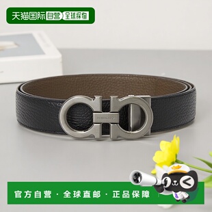 腰带菲拉格慕牛皮休闲复古裤 男士 子 韩国直邮ferragamo 1h可退