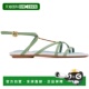 香港直邮Jacquemus Sandales 女士 1h可退 绿色 Les Pralu Plates